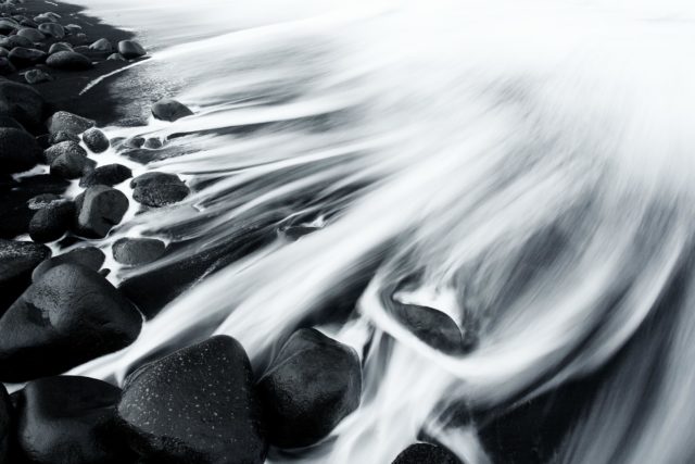 islande long exposure plage de vik