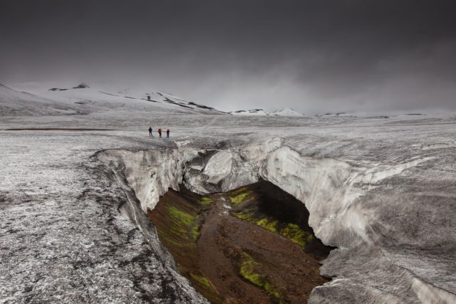 islande crevasse trek laugavegur